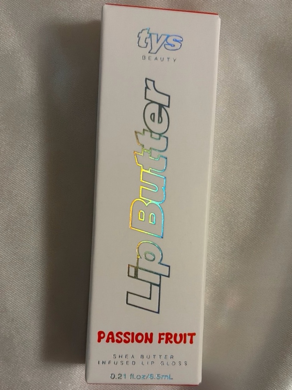 tys beauty Lip Butter Lip Gloss - Passion Fruit (Shea Butter Infused)